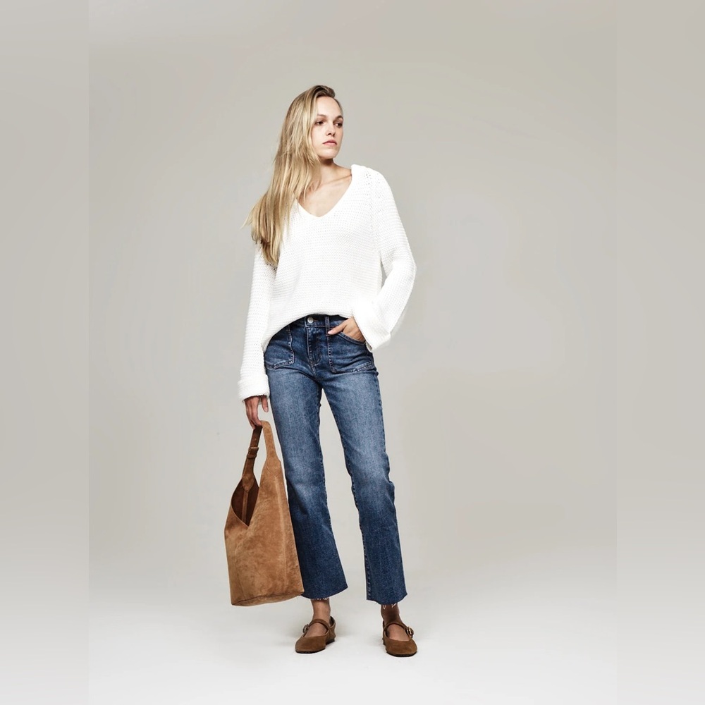 JAG Kait Kick Flare Jean in Simply Blue‎